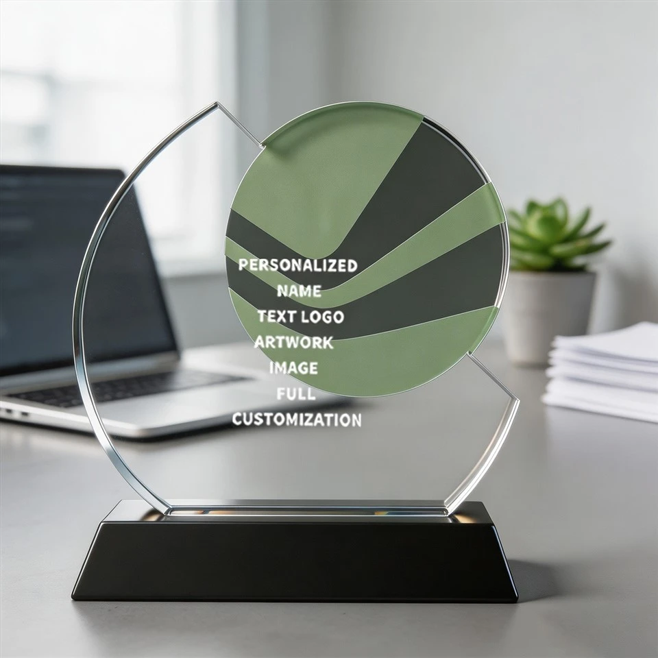 Sektordiagrammi kristalltrofee