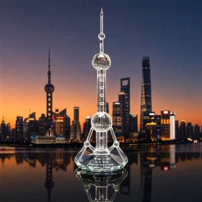 Oriental Pearl Crystal Model